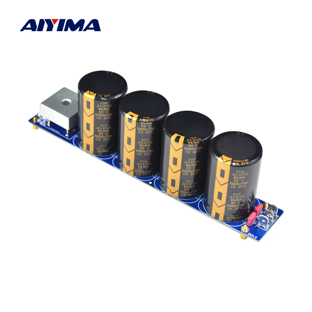AIYIMA 50A 10000UF 80V аудио выпрямитель фильтр плата питания Двойной AC 55V класс A аудио усилитель плата питания DIY домашний кинотеатр AMP
AIYIMA 50A 10000UF 80V аудио выпрямитель фильтр плата питания Двойной AC 55V класс A аудио усилитель плата питания DIY домашний кинотеатр AMP