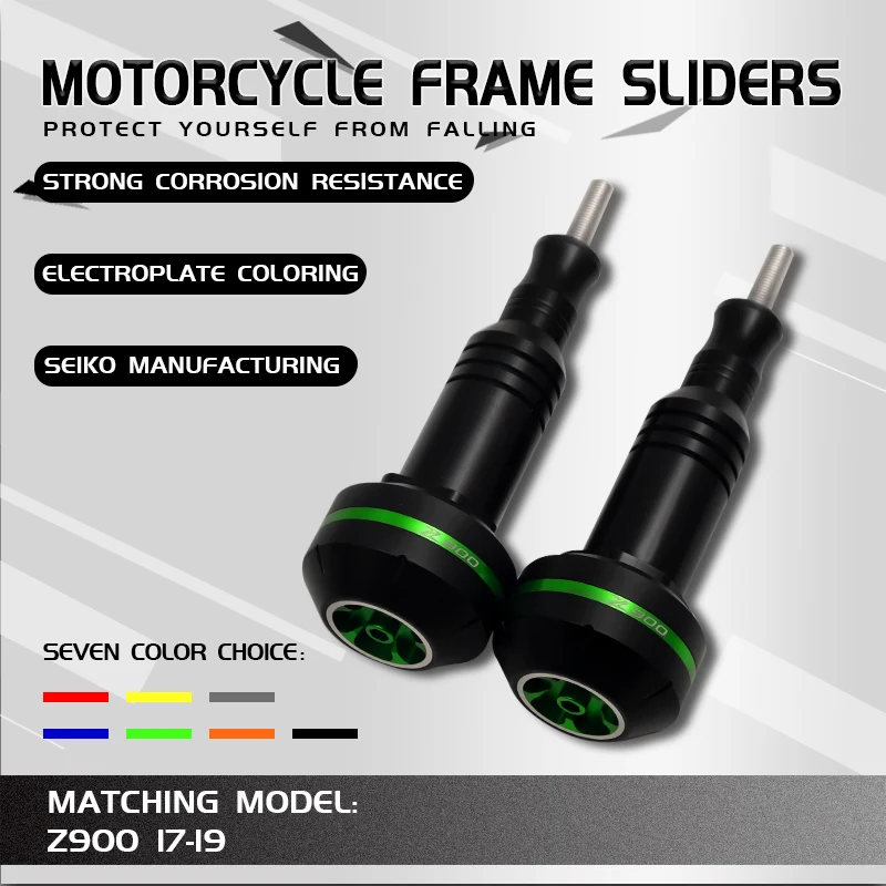 For KAWASAKI Z900 Z900 z900RS 2017 2018 2019 Motorcycle Falling Protection Frame Slider Fairing Guard Crash Pad Protector
For KAWASAKI Z900 Z900 z900RS 2017 2018 2019 Motorcycle Falling Protection Frame Slider Fairing Guard Crash Pad Protector