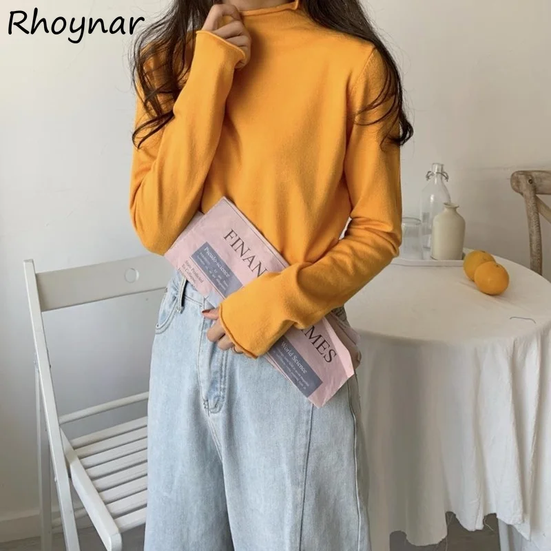 Pullovers Women Fashion Spring Warm 9 Colors Leisure Elegant Sweet Slim Pure Color Simple Knitwear Ins Female Sweater Ulzzang
Pullovers Women Fashion Spring Warm 9 Colors Leisure Elegant Sweet Slim Pure Color Simple Knitwear Ins Female Sweater Ulzzang