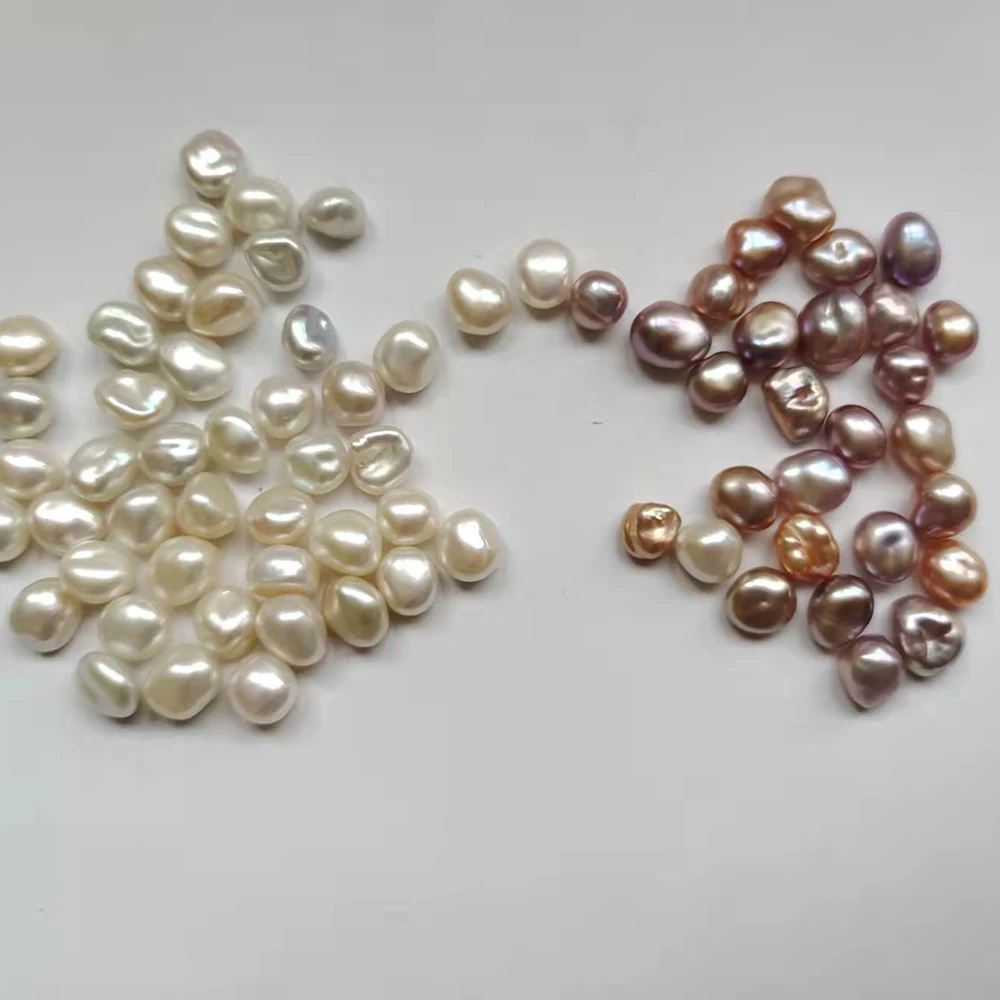 5 PC/LOT Top High quality AAA keshi pearl ,7-10 mm loose pearl,100% nature freshwater pearl.half hole drilled or no hole
5 PC/LOT Top High quality AAA keshi pearl ,7-10 mm loose pearl,100% nature freshwater pearl.half hole drilled or no hole
