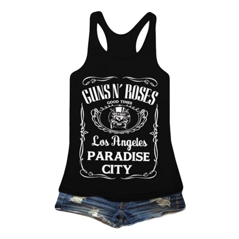 Guns N Rose Floral Print Women Tank Tops Gothic Tees Streetwear Hipster Top Off Shoulder Punk Sexy Tops Fashion Vest Drop Ship
Guns N Rose Floral Print Women Tank Tops Gothic Tees Streetwear Hipster Top Off Shoulder Punk Sexy Tops Fashion Vest Drop Ship