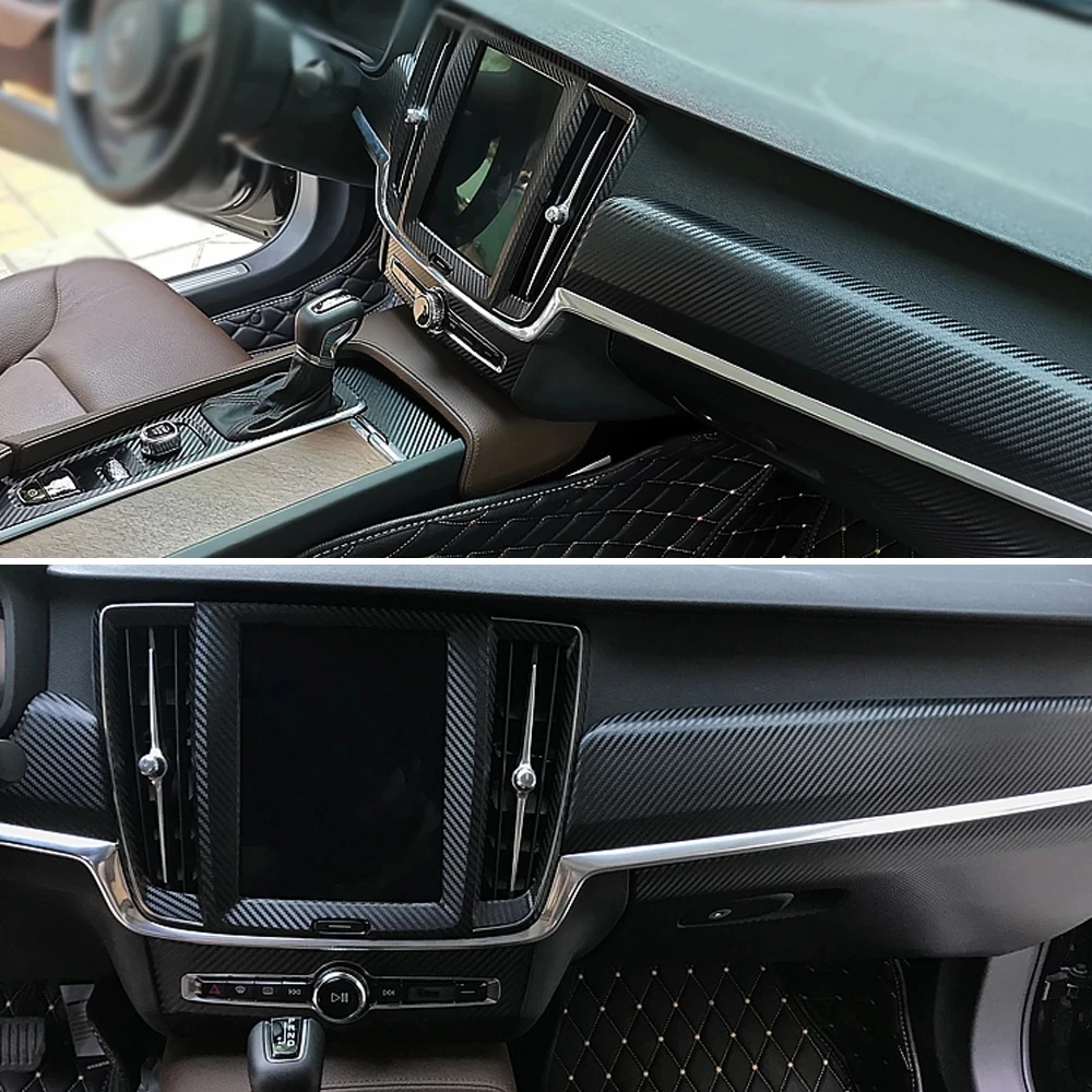 Auto Accessories 3D/5D Carbon Fiber Stickers For Volvo S90 2017-2019 Interior Central Control Panel Door Handle Decorate Styling
Auto Accessories 3D/5D Carbon Fiber Stickers For Volvo S90 2017-2019 Interior Central Control Panel Door Handle Decorate Styling