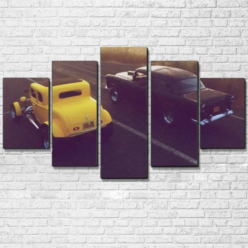 No Framed Canvas 5Pcs American Graffiti Car Wall Art Posters Pictures Modern Home Decor Accessories For Living Room Paintings
No Framed Canvas 5Pcs American Graffiti Car Wall Art Posters Pictures Modern Home Decor Accessories For Living Room Paintings