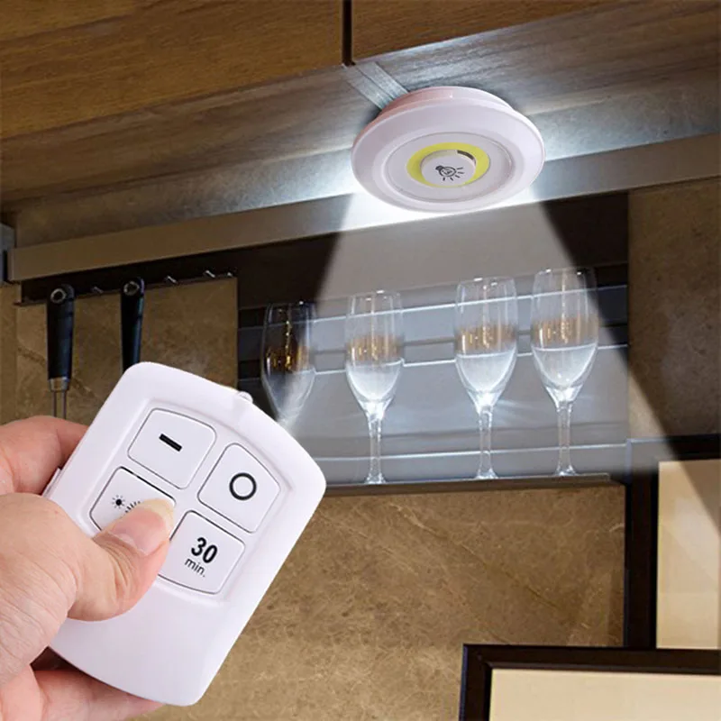 Dimmable LED Under Cabinet Light Wireless Bedside Closet Light Remote Control Night Lamp For Cupboards Wardrobe Kitchen Lighting
Dimmable LED Under Cabinet Light Wireless Bedside Closet Light Remote Control Night Lamp For Cupboards Wardrobe Kitchen Lighting