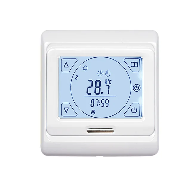 Smart Thermostat Temperature Controller for for Water/Electric floor Heating programmable
Smart Thermostat Temperature Controller for for Water/Electric floor Heating programmable