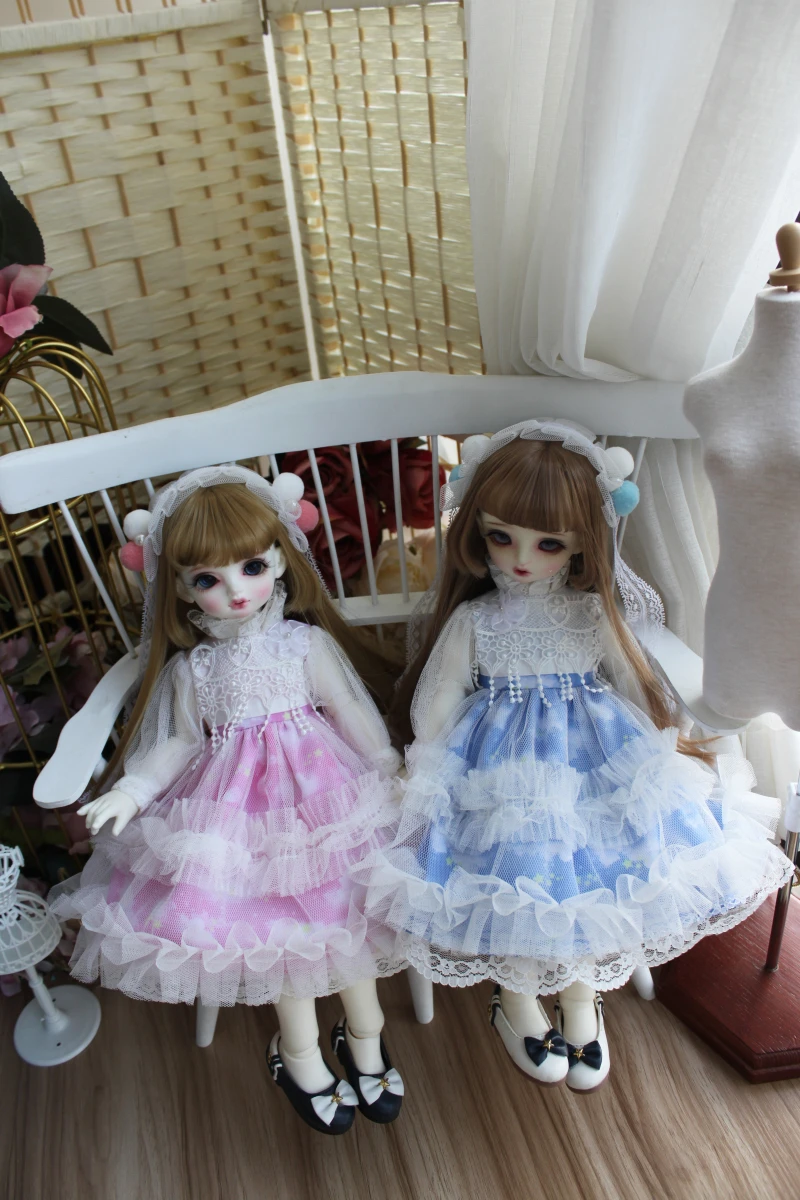 1/6 1/4 1/3 scale BJD clothes accessories Western-style Loose cute dress for BJD/SD Blyth YOSD MSD SD13 doll C0511
1/6 1/4 1/3 scale BJD clothes accessories Western-style Loose cute dress for BJD/SD Blyth YOSD MSD SD13 doll C0511