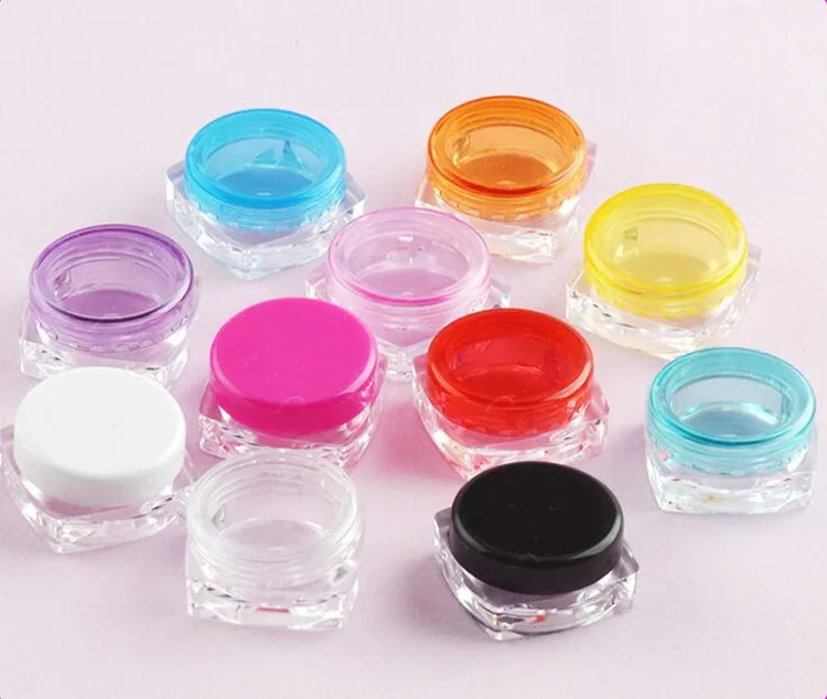 200pcs Small Transparent Cream Bottle 5g Cosmetic Box Makeup Jar Eyeshadow Case--Random Color
200pcs Small Transparent Cream Bottle 5g Cosmetic Box Makeup Jar Eyeshadow Case--Random Color