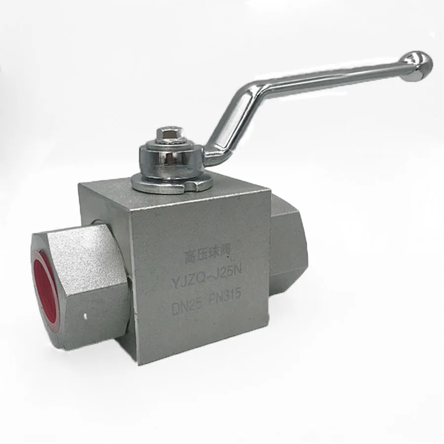 Hydraulic High Pressure Ball Valve Female Thread YJZQ KHB-1/4" 3/8" 1/2" 3/4" 1" PN315-PN500
Hydraulic High Pressure Ball Valve Female Thread YJZQ KHB-1/4" 3/8" 1/2" 3/4" 1" PN315-PN500