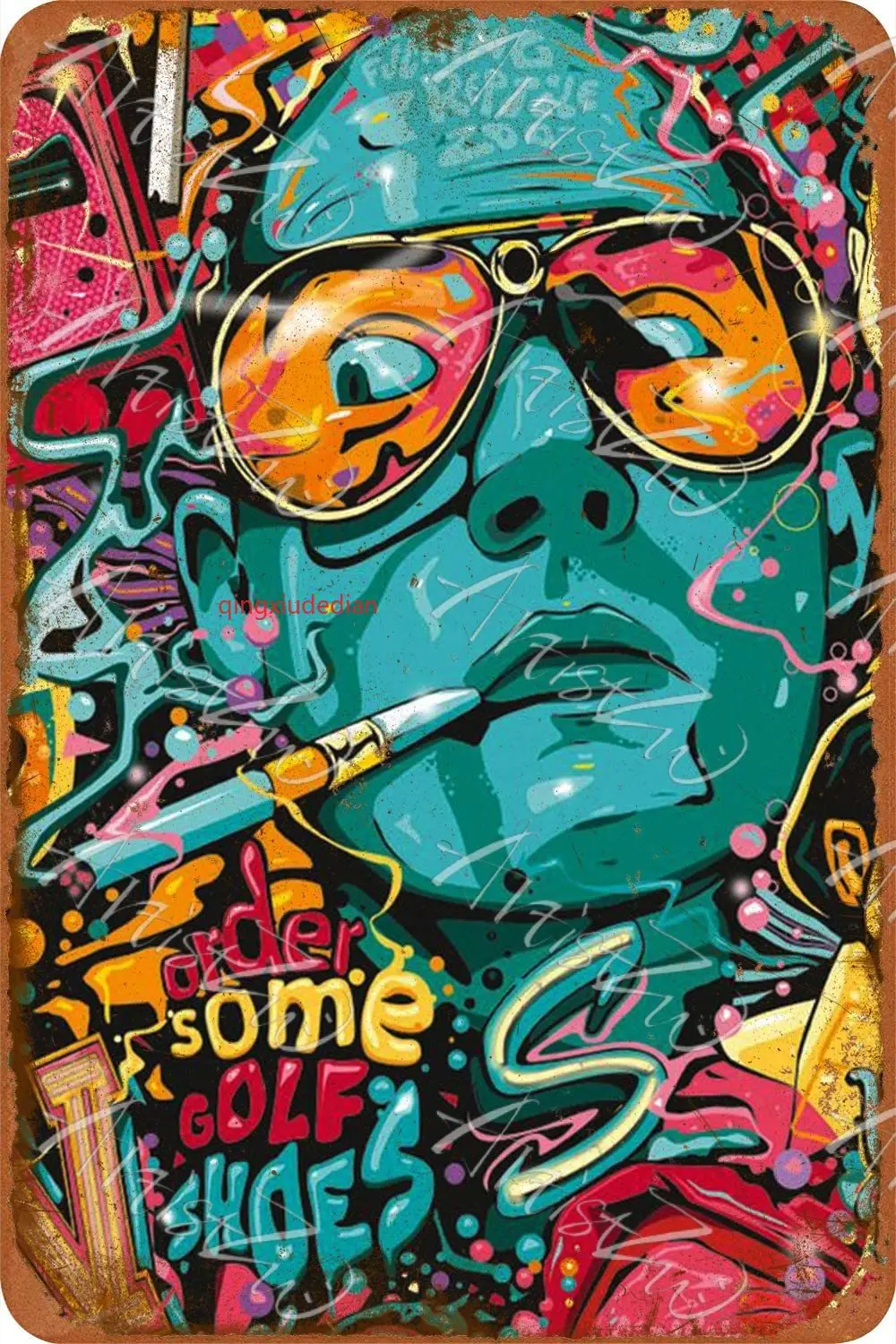 iJoyDo 8 x 12 Metal Sign - Fear and Loathing in Las Vegas - Vintage Decorative Tin Sign
iJoyDo 8 x 12 Metal Sign - Fear and Loathing in Las Vegas - Vintage Decorative Tin Sign