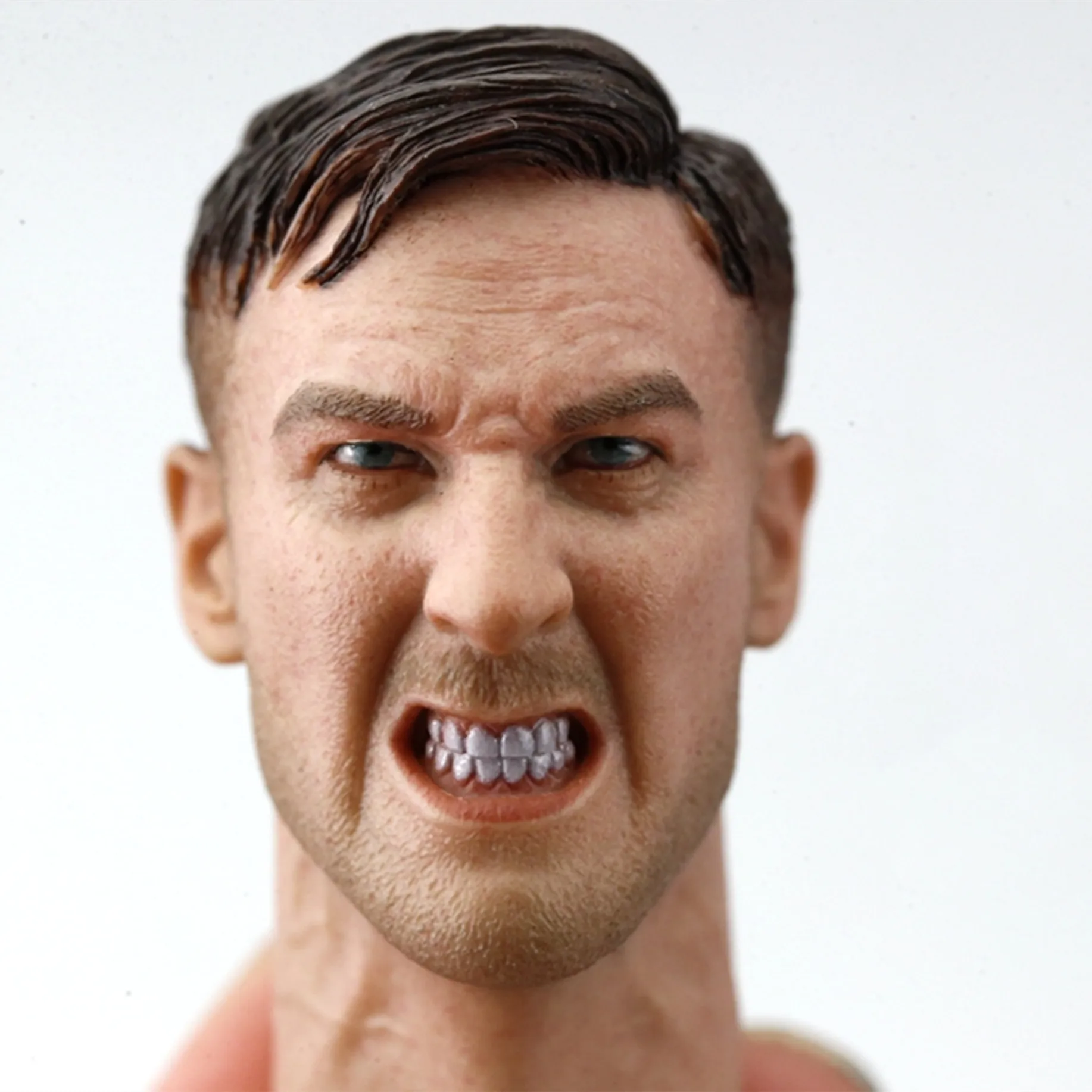 1/6 MG42 gunner angry version PVC head shape is suitable for 12-inch male soldier figure, soldier figure toy model head carving
1/6 MG42 gunner angry version PVC head shape is suitable for 12-inch male soldier figure, soldier figure toy model head carving
