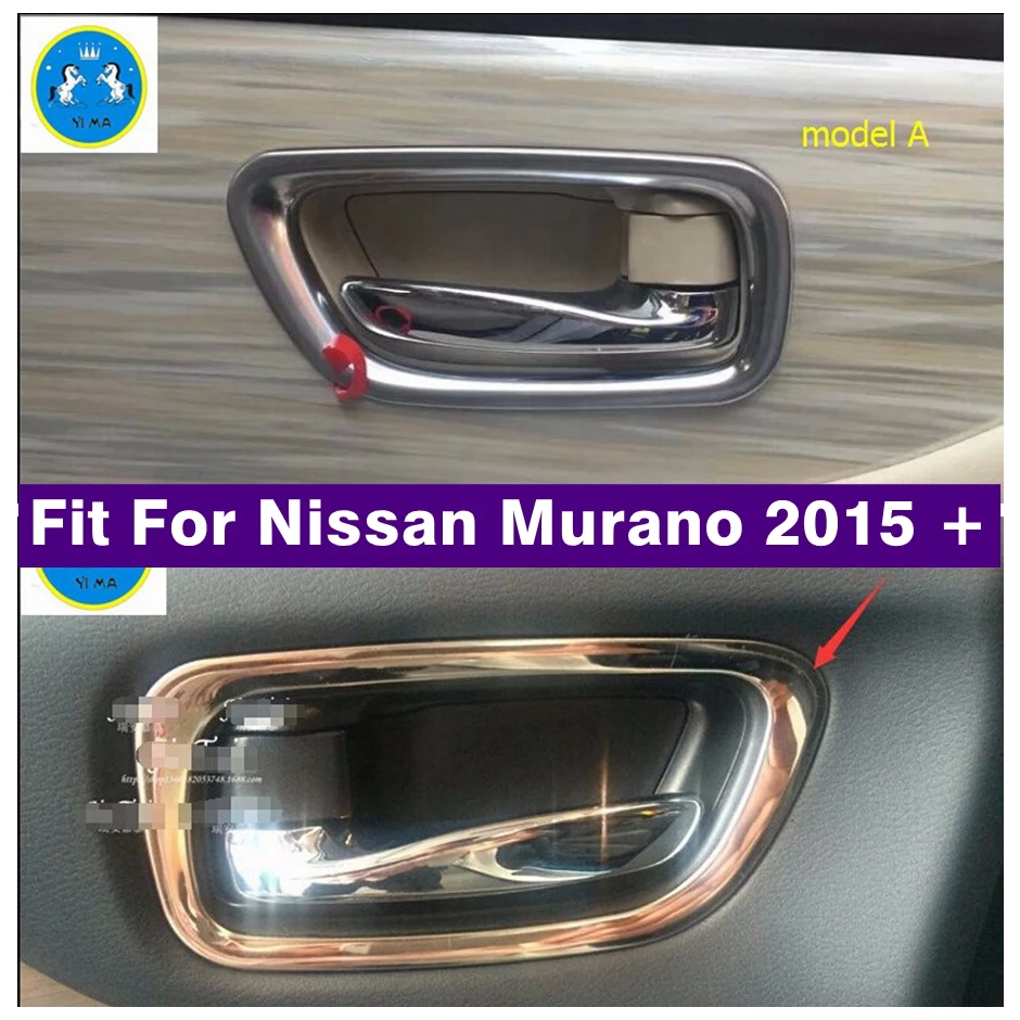 Car Accessories Inner Side Car Door Handle Pull Bowl Cover Trim Fit For Nissan Murano 2015 - 2018 ABS Glossy / Matte
Car Accessories Inner Side Car Door Handle Pull Bowl Cover Trim Fit For Nissan Murano 2015 - 2018 ABS Glossy / Matte
