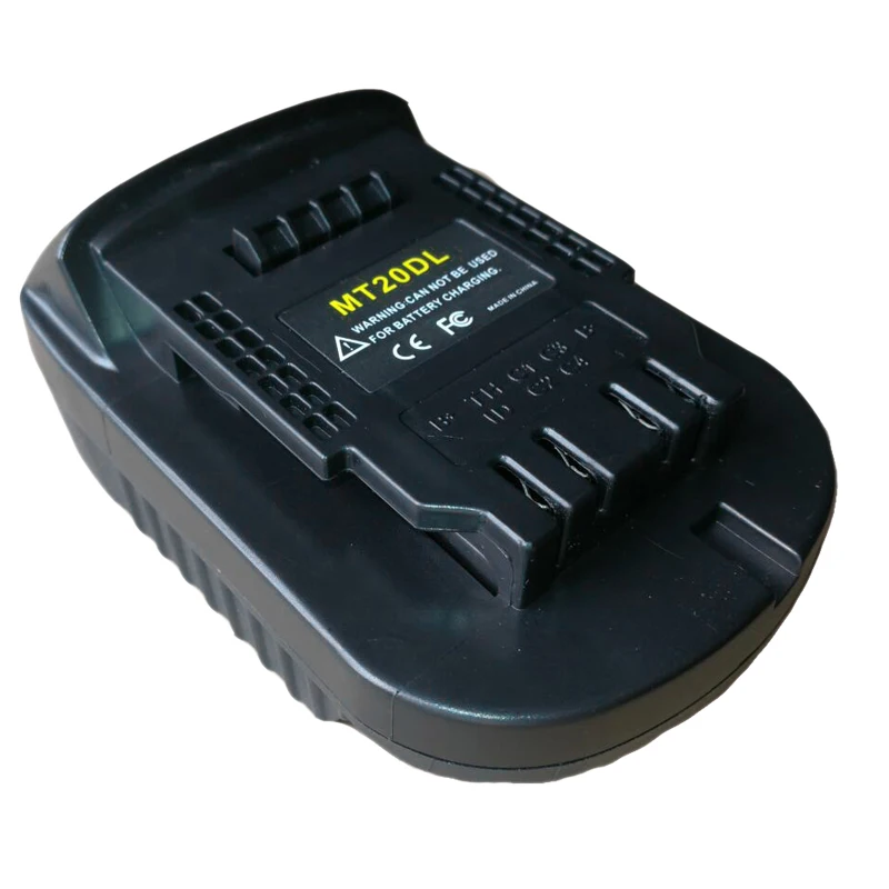 Mt20dl Battery Adapter For Makita 18V Bl1830 Bl1860 Bl1815 Li-Ion Battery For Dewalt 18V 20V Dcb200 Li-Ion Battery Retail
Mt20dl Battery Adapter For Makita 18V Bl1830 Bl1860 Bl1815 Li-Ion Battery For Dewalt 18V 20V Dcb200 Li-Ion Battery Retail