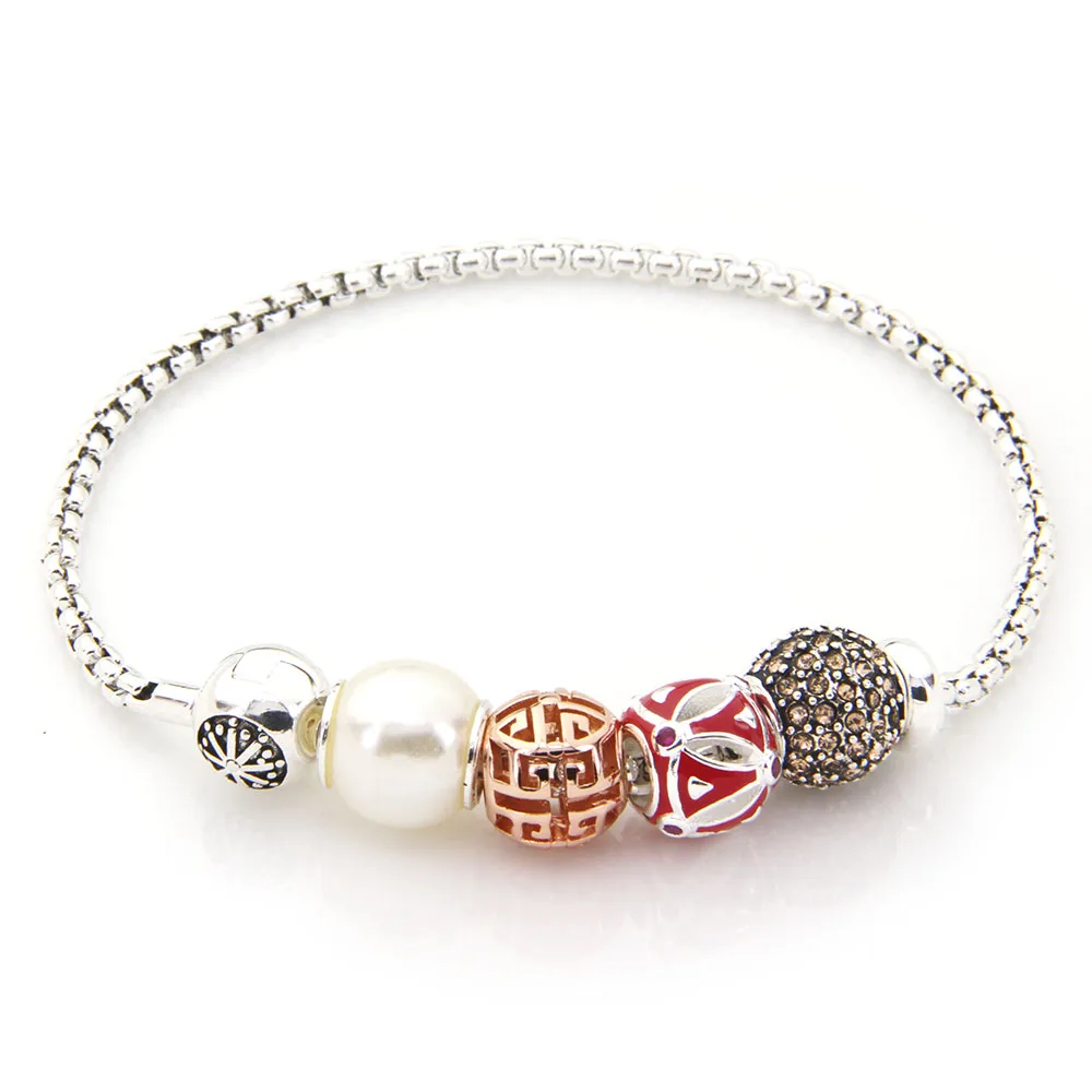 Thomas KM Bead Female Bracelet With Pearl ETHNIC Great Blessing Symbol Bead, Glam Style Bracelet For WomenTS KB407
Thomas KM Bead Female Bracelet With Pearl ETHNIC Great Blessing Symbol Bead, Glam Style Bracelet For WomenTS KB407