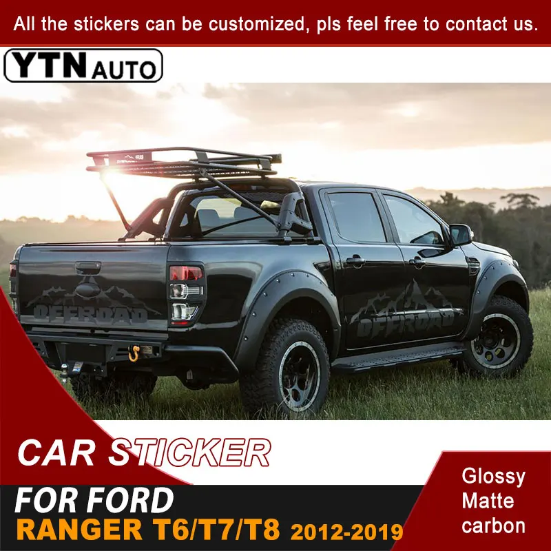 For Ford Ranger 2012-2015 2016 2017 2018 2019 Side Door Tail Gate Car Decals Off Road Mountain Graphic Vinyl Cool Car Stickers
For Ford Ranger 2012-2015 2016 2017 2018 2019 Side Door Tail Gate Car Decals Off Road Mountain Graphic Vinyl Cool Car Stickers