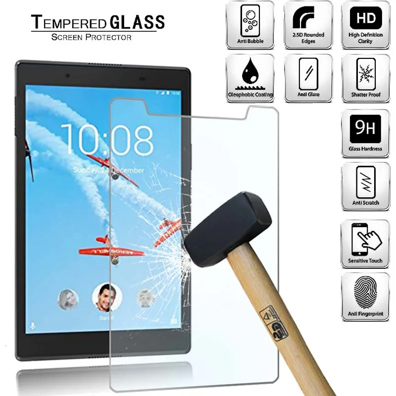 Закаленное стекло для планшета Lenovo Tab 8, Защитная пленка для экрана планшета и ПК с полным покрытием и защитой от отпечатков пальцев 
Закаленное стекло для планшета Lenovo Tab 8, Защитная пленка для экрана планшета и ПК с полным покрытием и защитой от отпечатков пальцев