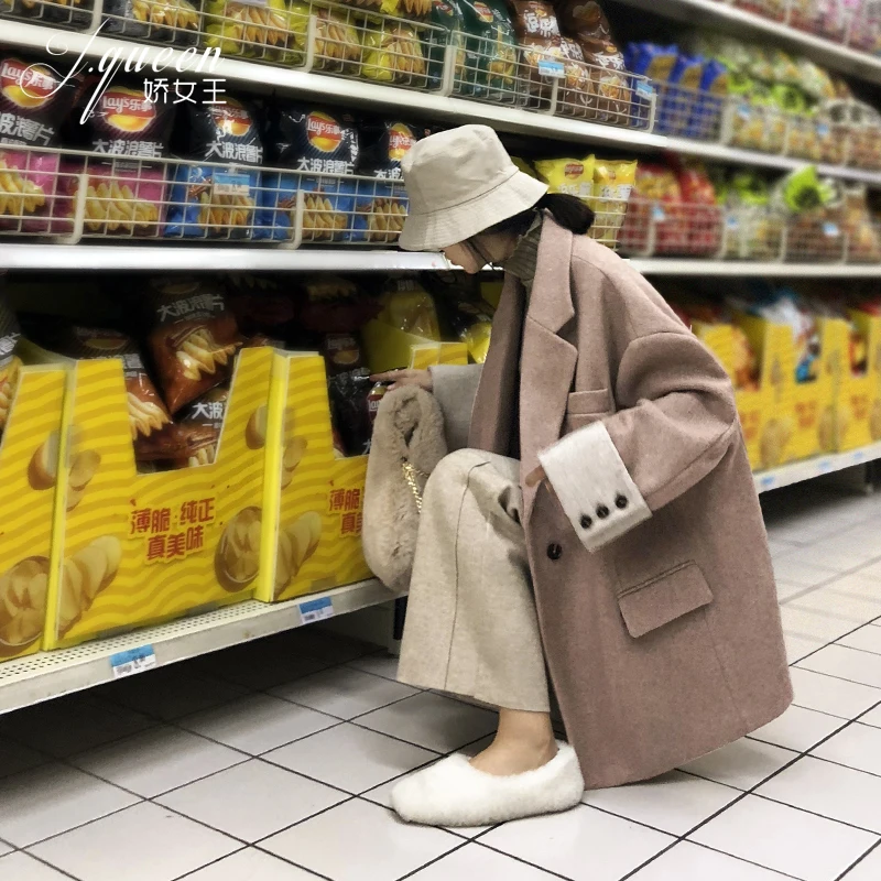 Women's Jacket Female Wool Coat Korean Vintage Blazer Women Clothes 2020 Korean Blazers and Jackets Outwear OL Suit Tops ZT2327
Women's Jacket Female Wool Coat Korean Vintage Blazer Women Clothes 2020 Korean Blazers and Jackets Outwear OL Suit Tops ZT2327