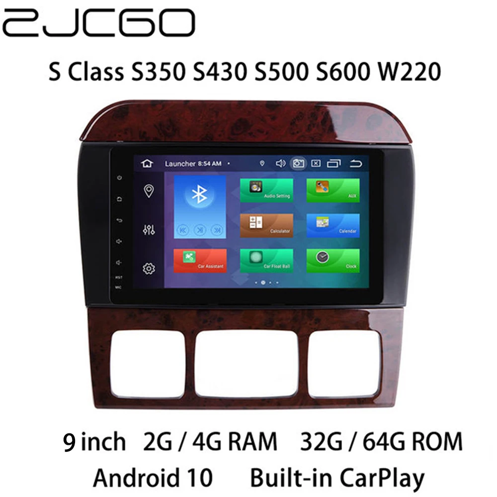 Car Multimedia Player Stereo GPS DVD Radio Navigation NAVI Android Screen Monitor for Mercedes Benz S Class W220 S350 S430 S500
Car Multimedia Player Stereo GPS DVD Radio Navigation NAVI Android Screen Monitor for Mercedes Benz S Class W220 S350 S430 S500
