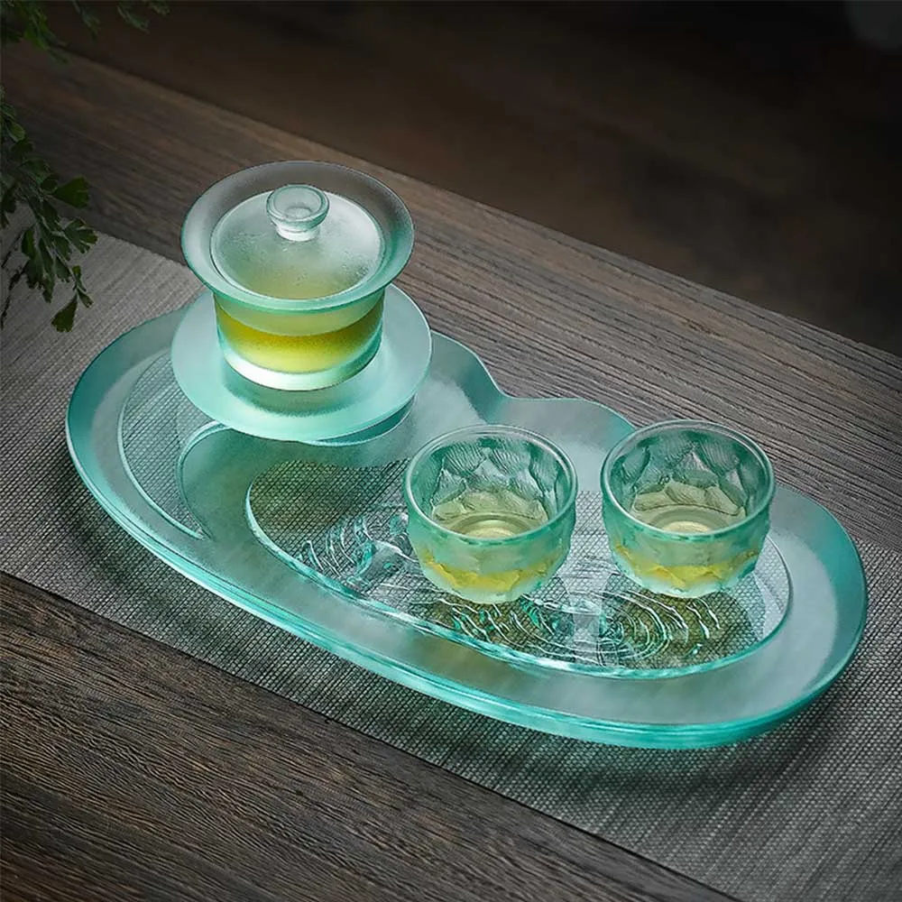 Japanese Style Teapot Tray Teacup Coaster Pad Kung Fu Tea Plate Half Transparent Natural Glaze Tea Culture Table Decoration
Japanese Style Teapot Tray Teacup Coaster Pad Kung Fu Tea Plate Half Transparent Natural Glaze Tea Culture Table Decoration