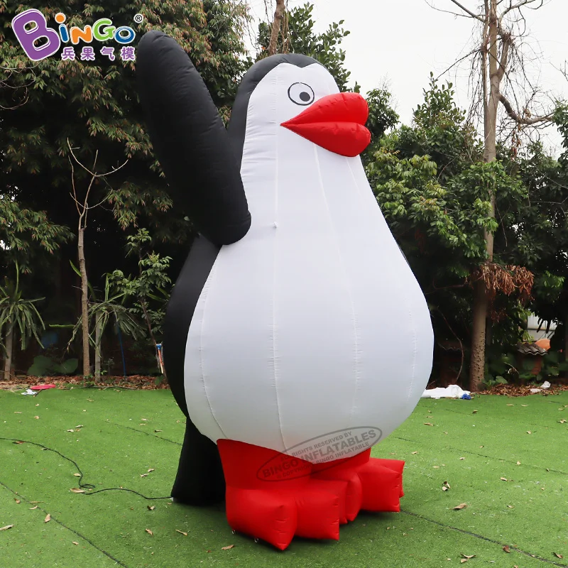 Adorable 2.5x1.9x3mH Large Cartoon Character Penguin Inflatable Model Mascot Doll Toy For Zoo Park Outdoor Advertising Decor
Adorable 2.5x1.9x3mH Large Cartoon Character Penguin Inflatable Model Mascot Doll Toy For Zoo Park Outdoor Advertising Decor