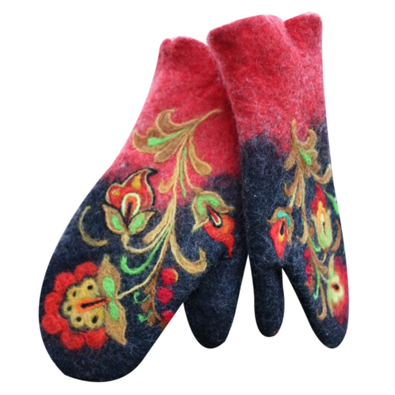 Christmas Gift Women Winter Gloves Women Fashion Gloves Embroidery Flowers Gloves Mittens FS99
Christmas Gift Women Winter Gloves Women Fashion Gloves Embroidery Flowers Gloves Mittens FS99