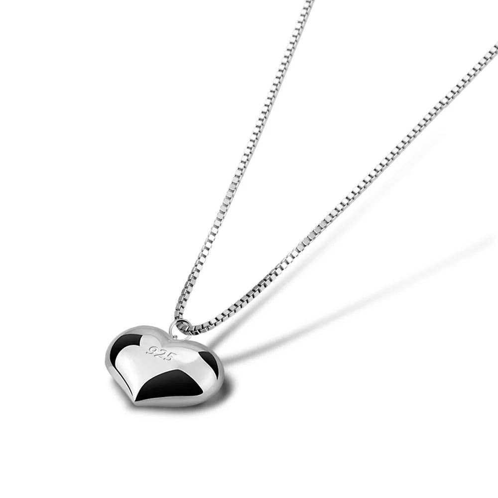 Christmas Gift Round Ball Design Heart Pendant Necklace Wedding Essential 925 Sterling Silver Jewelry With For Women
Christmas Gift Round Ball Design Heart Pendant Necklace Wedding Essential 925 Sterling Silver Jewelry With For Women
