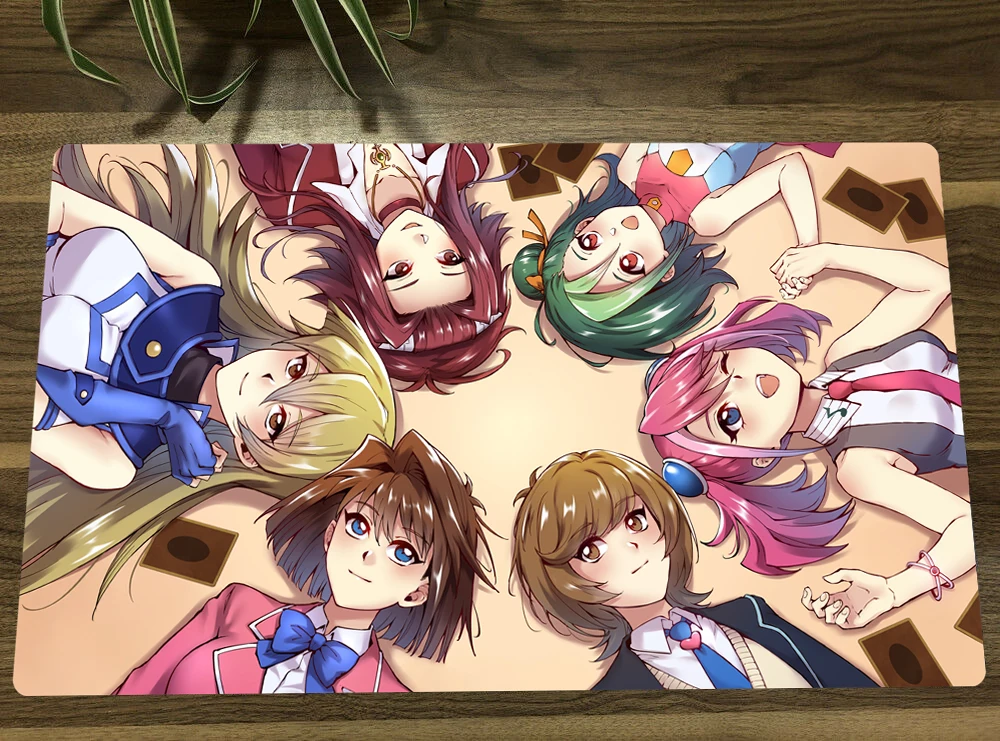 YuGiOh TCG Mat Anime Girls Trading Card Game Mat CCG Playmat Anti-slip Mouse Pad Mousepad 60x35cm Free Bag
YuGiOh TCG Mat Anime Girls Trading Card Game Mat CCG Playmat Anti-slip Mouse Pad Mousepad 60x35cm Free Bag