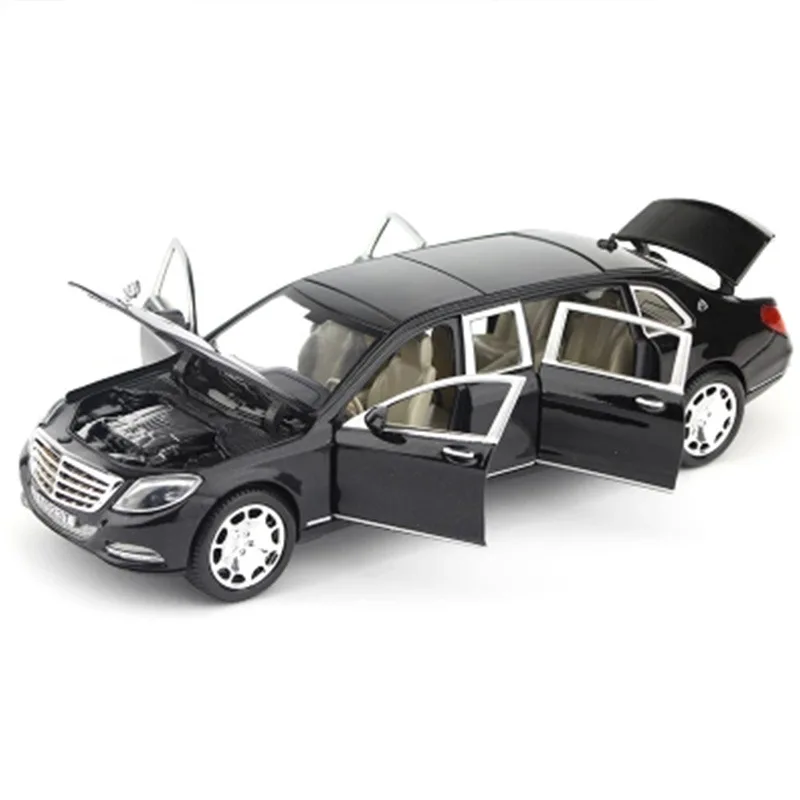 1:24 Model for Maybach Alloy Car Model Simulation Model Toys for Children Sound and Light Pull Back Toy Car Gifts
1:24 Model for Maybach Alloy Car Model Simulation Model Toys for Children Sound and Light Pull Back Toy Car Gifts