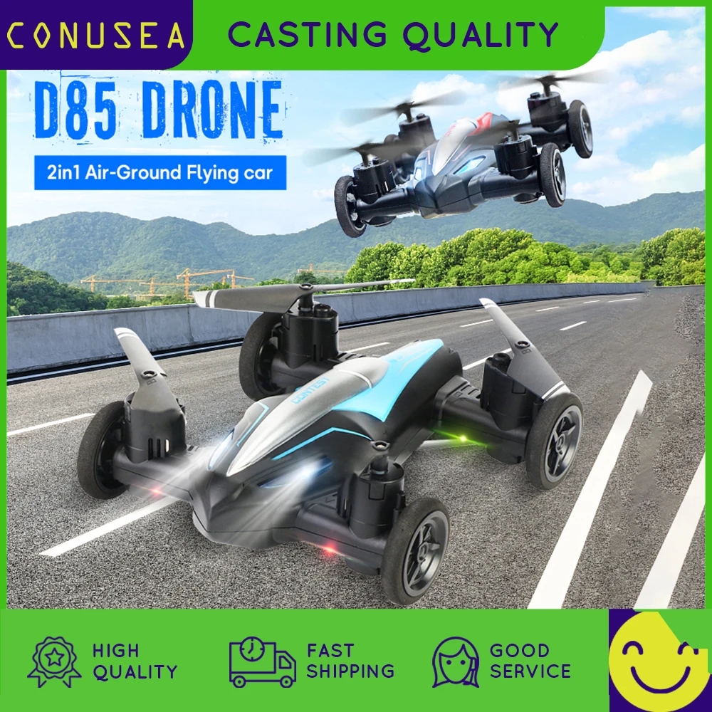 2-in-1 Mini RC Drone Car Land And Air 2.4G Radio Remote control Helicopters Dual Mode Quadcopter RC Plane Aircraft Toys for boy
2-in-1 Mini RC Drone Car Land And Air 2.4G Radio Remote control Helicopters Dual Mode Quadcopter RC Plane Aircraft Toys for boy