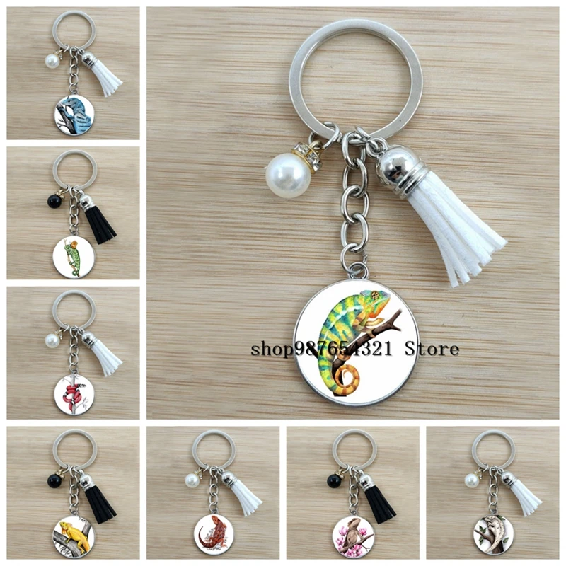 The new lizard, snake, iguana, reptile photo keychain, glass cabochon pendant keychain. Car bag pendant jewelry
The new lizard, snake, iguana, reptile photo keychain, glass cabochon pendant keychain. Car bag pendant jewelry