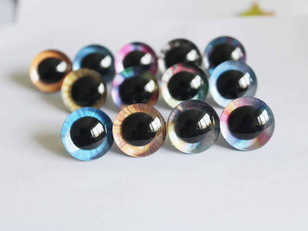 20pcs--F13A---9-35mm 3D LOVELY toy safety eyes 3D colorful doll eyes + back washer for diy plush doll
20pcs--F13A---9-35mm 3D LOVELY toy safety eyes 3D colorful doll eyes + back washer for diy plush doll