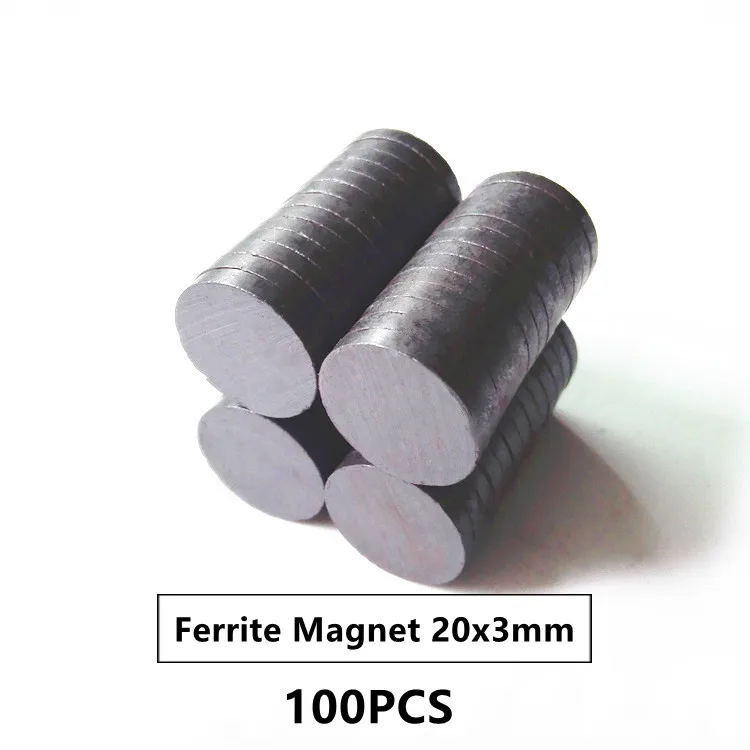 100PCS/LOT Y30 Disc Ferrite Magnet 20*3 Permanent magnet 20x3 Black Round Speaker magnet 20 x 3
100PCS/LOT Y30 Disc Ferrite Magnet 20*3 Permanent magnet 20x3 Black Round Speaker magnet 20 x 3