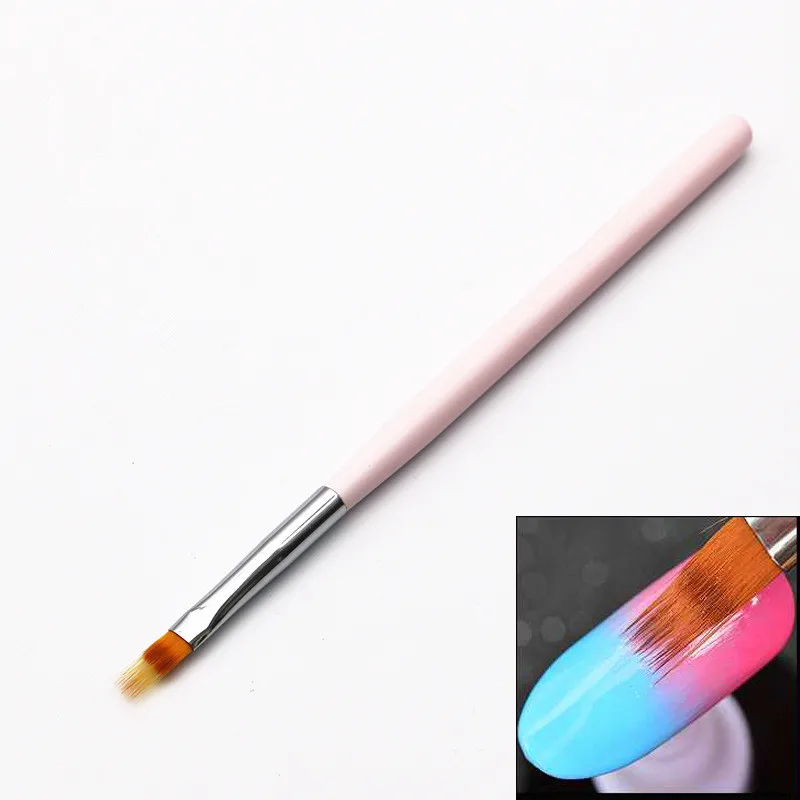 1Pc Gradient UV Gel Pen Drawing Painting Soft Brushes Pink Wood Handle Manicure for Nail Art Pen Transfer Manicure Tool T0456
1Pc Gradient UV Gel Pen Drawing Painting Soft Brushes Pink Wood Handle Manicure for Nail Art Pen Transfer Manicure Tool T0456