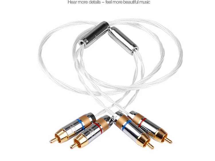 HI-End Hifi чистый серебристый Двойной RCA штекер к RCA штекер аудио аналоговый кабель телефонная магнитола для подключения 2RCA к 2RCA шнур
HI-End Hifi чистый серебристый Двойной RCA штекер к RCA штекер аудио аналоговый кабель телефонная магнитола для подключения 2RCA к 2RCA шнур