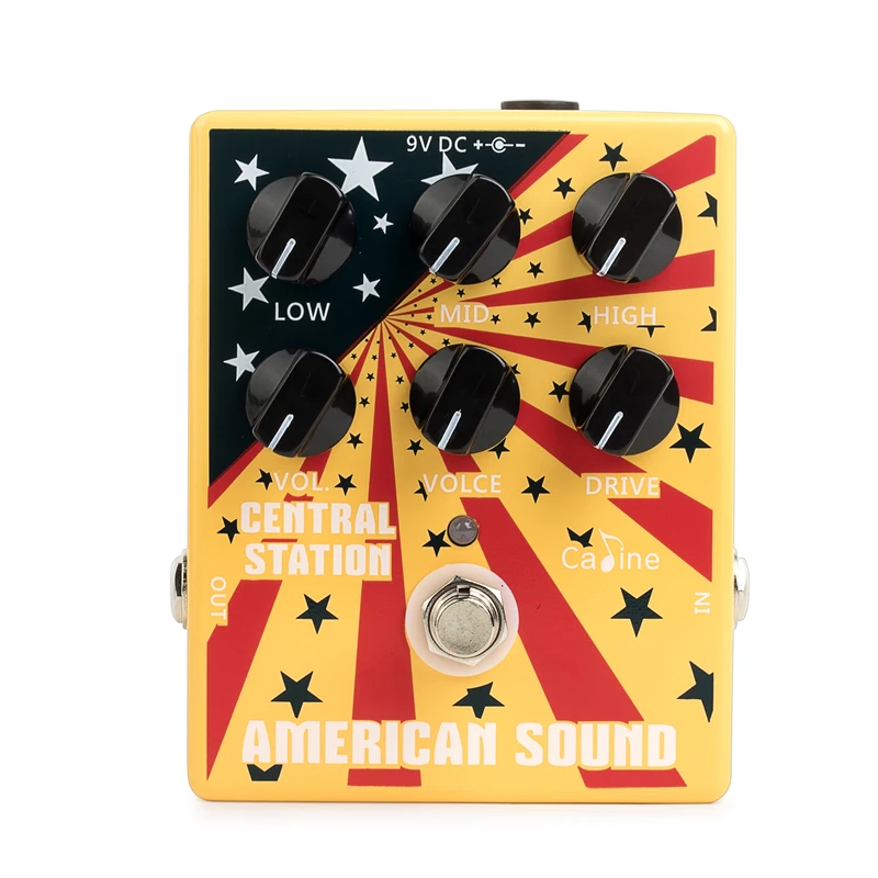Caline CP-55 American Sound Overdrive Guitar Effect Pedal, Amplifier Simulation 57 Deluxe AMP Pedal Effect
Caline CP-55 American Sound Overdrive Guitar Effect Pedal, Amplifier Simulation 57 Deluxe AMP Pedal Effect