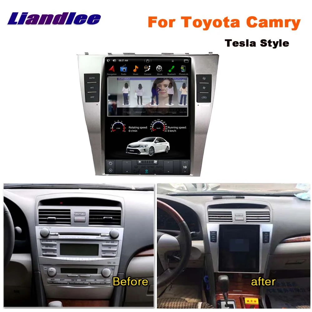 Tesla Style Screen For Toyota Camry XV40 2006~2013 Radio Android Car Stereo Carplay 4G Head Unit GPS Navigation Map Multimedia
Tesla Style Screen For Toyota Camry XV40 2006~2013 Radio Android Car Stereo Carplay 4G Head Unit GPS Navigation Map Multimedia