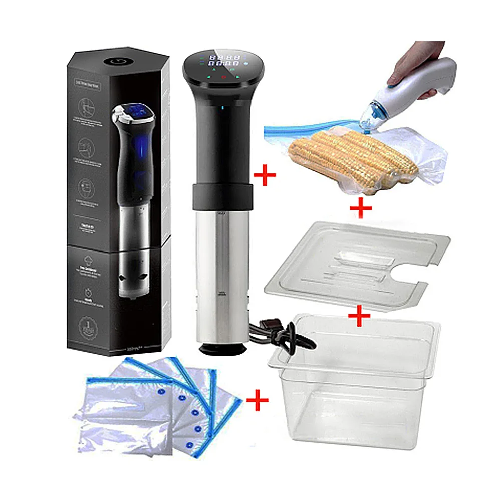 Low Temperature Slow Cooker Steak Machine Vacuum Cooking 220V Microcomputer Control
Low Temperature Slow Cooker Steak Machine Vacuum Cooking 220V Microcomputer Control