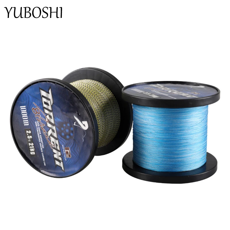YUBOSHI New 1000M 4-Strands 10KG-44KG Braided Fishing Wire Multifilament Super Strong Japan Fishing Line Tools
YUBOSHI New 1000M 4-Strands 10KG-44KG Braided Fishing Wire Multifilament Super Strong Japan Fishing Line Tools