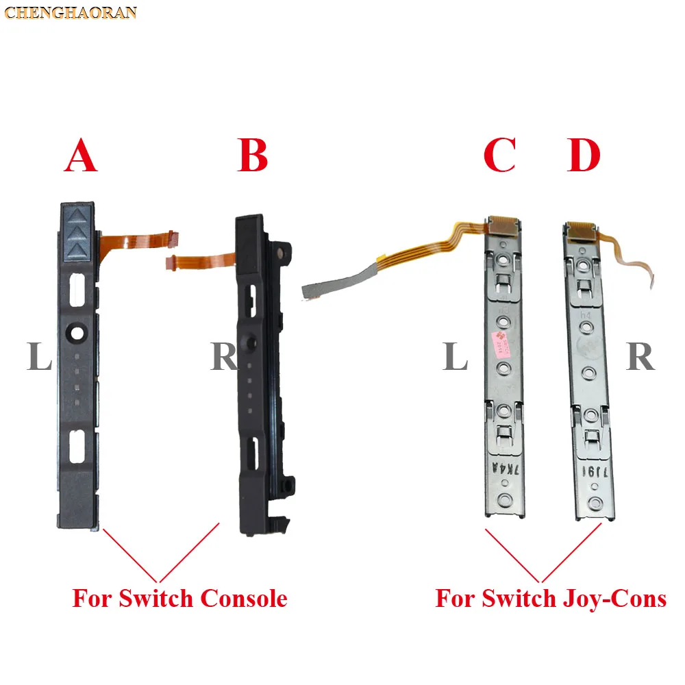 1Set Original Complete Right Left Plastic Slider for Nintend Switch NS Joy-con Controller Rail Assembly with Flex Cable
1Set Original Complete Right Left Plastic Slider for Nintend Switch NS Joy-con Controller Rail Assembly with Flex Cable