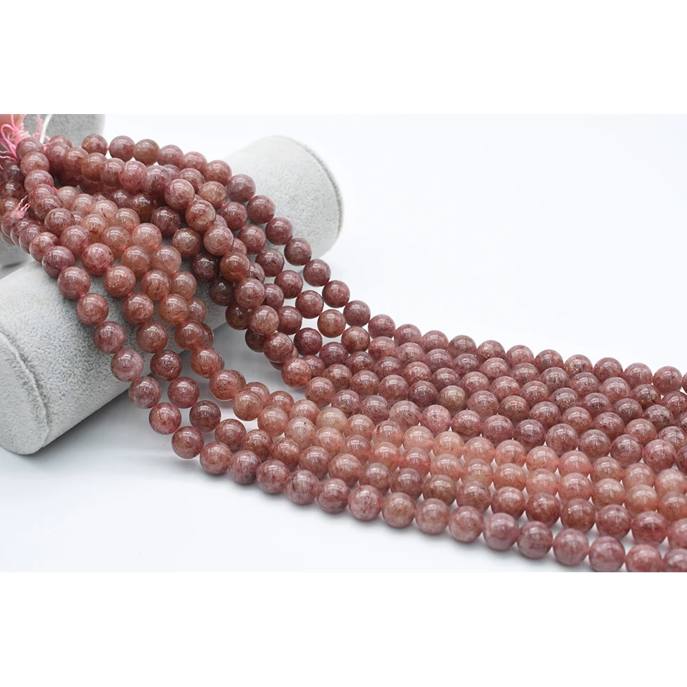 8-10mm AA Natural Smooth Strawberry Quartz round Stone Beads For DIY necklace bracelet jewelry making 15 "free delivery
8-10mm AA Natural Smooth Strawberry Quartz round Stone Beads For DIY necklace bracelet jewelry making 15 "free delivery