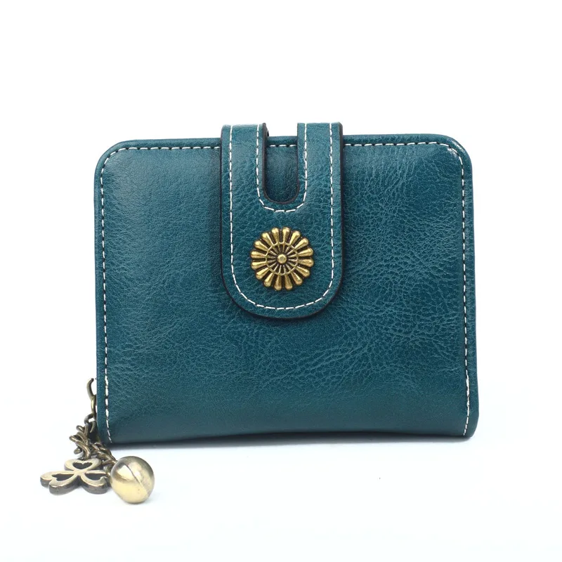 Coin Purse Women Oil Wax Leather Coin Purse Retro Women's Small Card Bag Short Coin Bag
Coin Purse Women Oil Wax Leather Coin Purse Retro Women's Small Card Bag Short Coin Bag