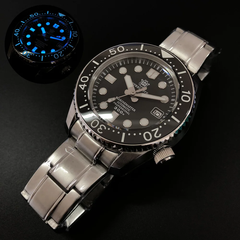 STEELDIVE Men Diver Watch 44MM Automatic Mechanical Wristwatch 300m Waterproof Luminous Sapphire Mirror NH35
STEELDIVE Men Diver Watch 44MM Automatic Mechanical Wristwatch 300m Waterproof Luminous Sapphire Mirror NH35