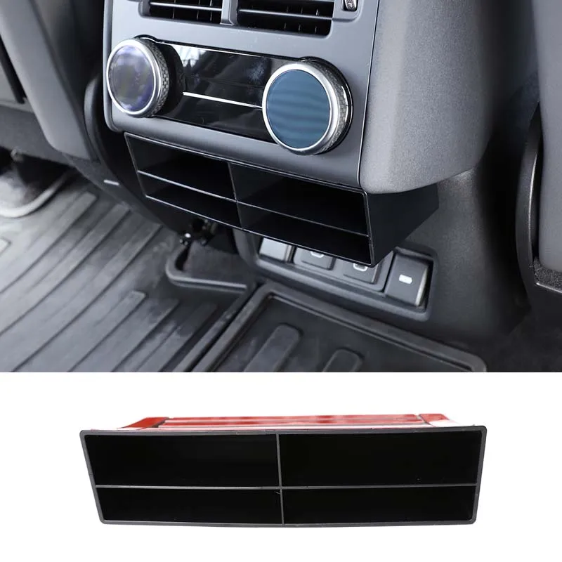 For Land Rover Discovery 5 2021-2022 ABS Black Car Rear Seat Air Conditioning Vent Storage Box Organizer Tray Auto Accessories
For Land Rover Discovery 5 2021-2022 ABS Black Car Rear Seat Air Conditioning Vent Storage Box Organizer Tray Auto Accessories