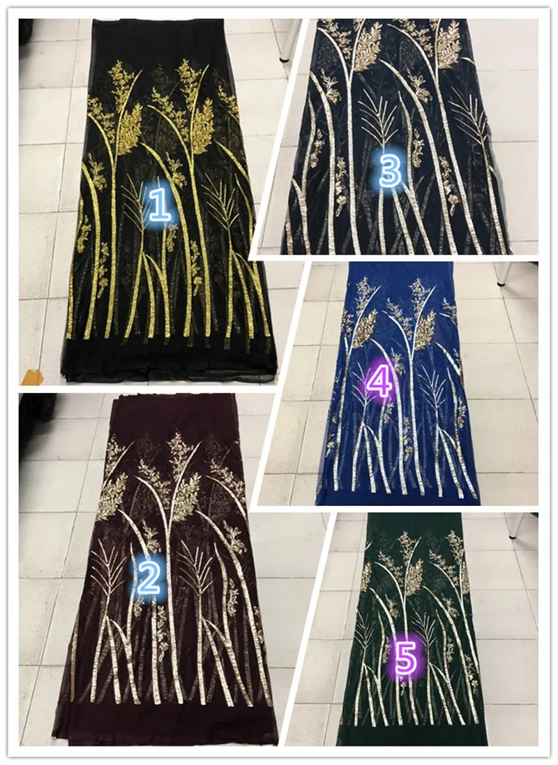 New design sequins Lace Fabric nice flower High Quality sequins Lace Fabric Beautiful Applique Nigerian Lace Fabric For Wedding
New design sequins Lace Fabric nice flower High Quality sequins Lace Fabric Beautiful Applique Nigerian Lace Fabric For Wedding
