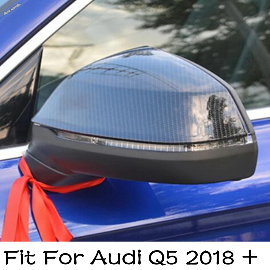 Car Door Side Wing Rearview Mirror Case Cap Decoration Cover Trim For Audi Q5 2018 - 2023 ABS Carbon Fiber Exterior Accessories
Car Door Side Wing Rearview Mirror Case Cap Decoration Cover Trim For Audi Q5 2018 - 2023 ABS Carbon Fiber Exterior Accessories