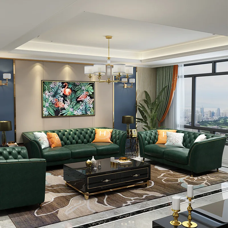 leather sofa, sitting room top layer, cowhide net, red buckle, dark green hotel club, Napa leather sofa
leather sofa, sitting room top layer, cowhide net, red buckle, dark green hotel club, Napa leather sofa