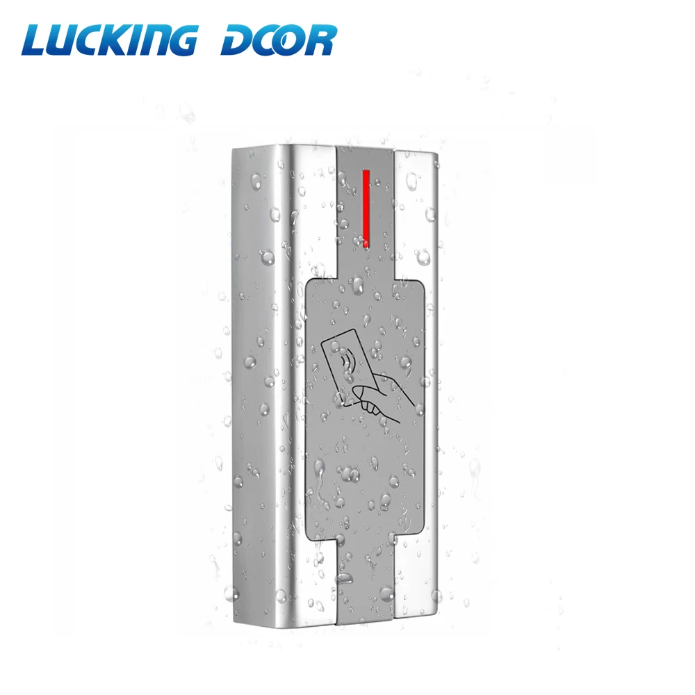 Metal RFID Access Control Reader 13.56MHz Smart card reader waterproof IP67 with Wiegand 26/34 Door Access Control System Kit
Metal RFID Access Control Reader 13.56MHz Smart card reader waterproof IP67 with Wiegand 26/34 Door Access Control System Kit