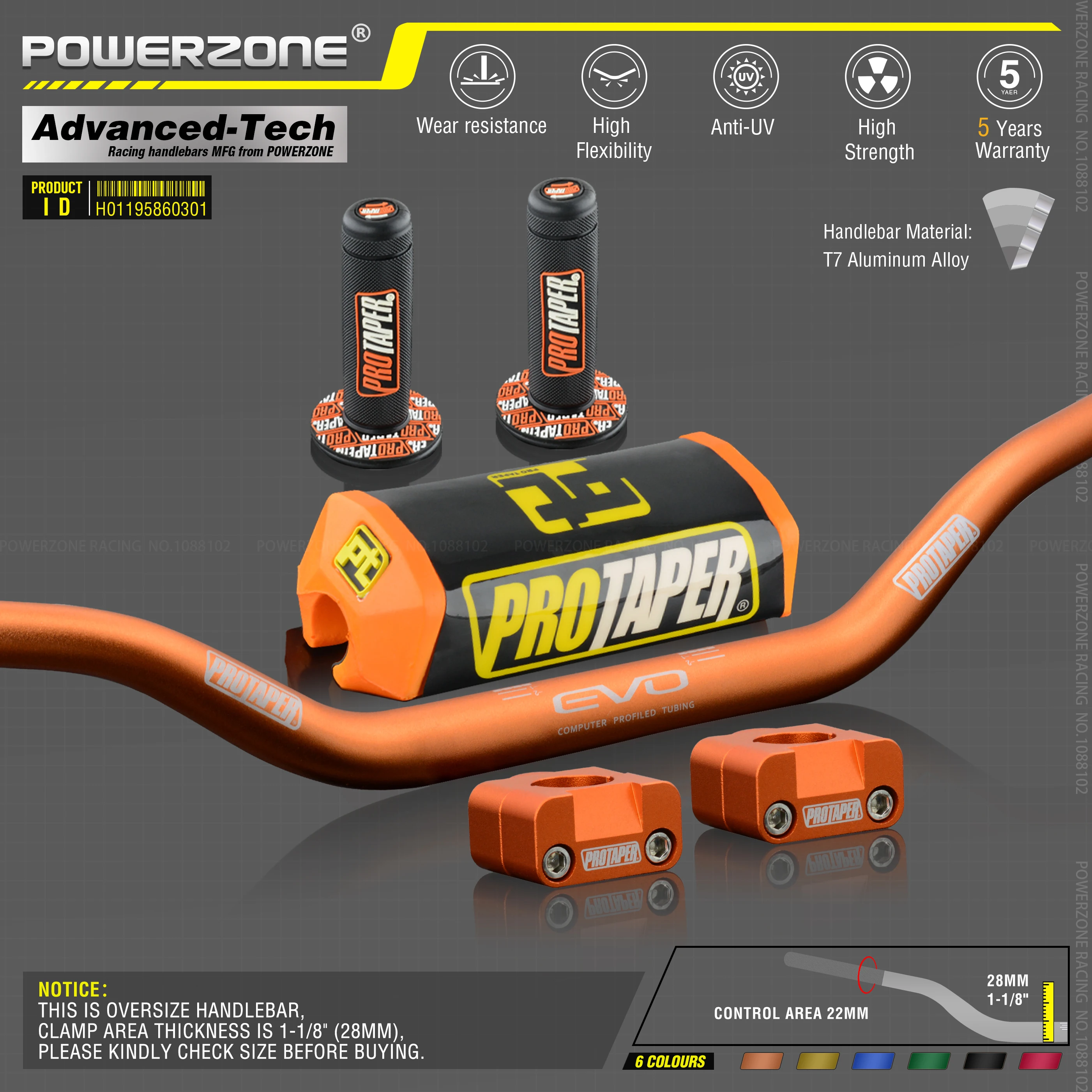 Руль для Pro Cone Pack Bar 1-1/8 "Классическая дверная ручка Pro Racing внедорожный велосипед с фотоэлементом
Руль для Pro Cone Pack Bar 1-1/8 "Классическая дверная ручка Pro Racing внедорожный велосипед с фотоэлементом