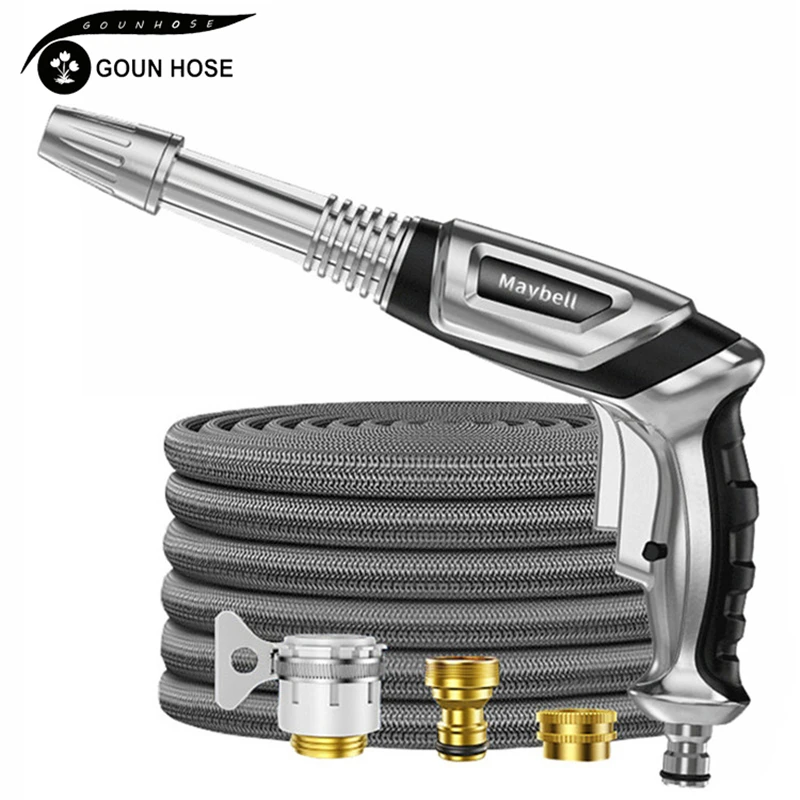 NEW Garden Hose Set with Expandable Water Injector Magic Garden Hose Sprayer Hose High Pressure Watering Car Wash EU Gun Sprayer
NEW Garden Hose Set with Expandable Water Injector Magic Garden Hose Sprayer Hose High Pressure Watering Car Wash EU Gun Sprayer