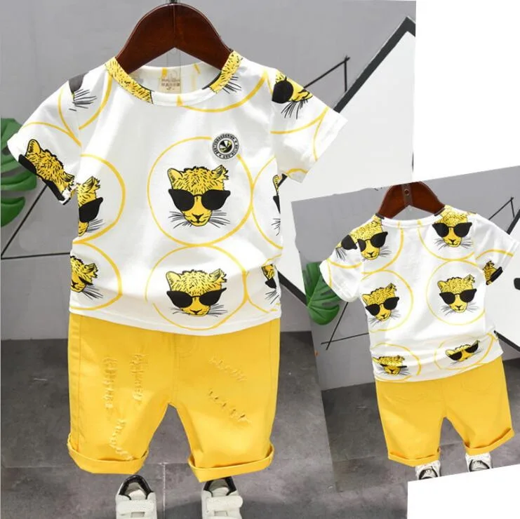 Hot Sale Brand Boys Clothing Children Summer Boys Clothes Cartoon Kids Boy Clothing Set T-Shit + Pants Cotton 2-7Years
Hot Sale Brand Boys Clothing Children Summer Boys Clothes Cartoon Kids Boy Clothing Set T-Shit + Pants Cotton 2-7Years