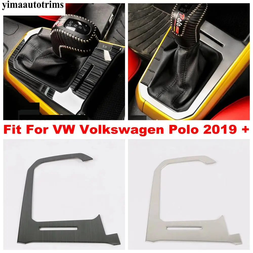 Center Console Gear Shift Box Panel Decor Cover Trim For VW Volkswagen Polo 2019 - 2023 Stainless Steel Car Interior Accessories
Center Console Gear Shift Box Panel Decor Cover Trim For VW Volkswagen Polo 2019 - 2023 Stainless Steel Car Interior Accessories